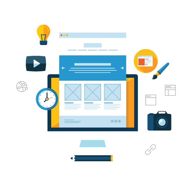 images slider de creation site web