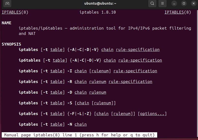 Les cours de ubuntu